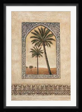 Framed Desert Wind II Print