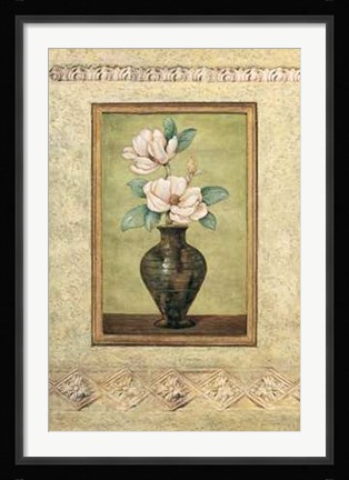 Framed Umbrian Still Life I Print