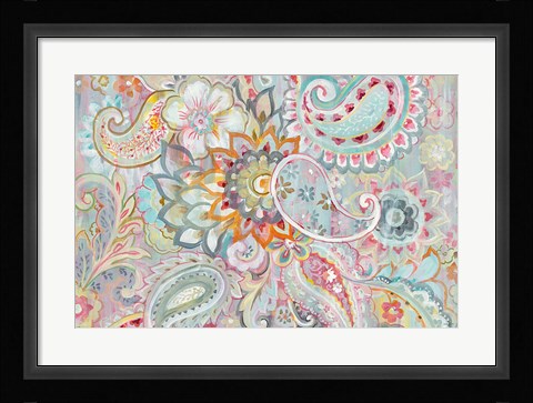 Framed Boho Japonais Crop Print