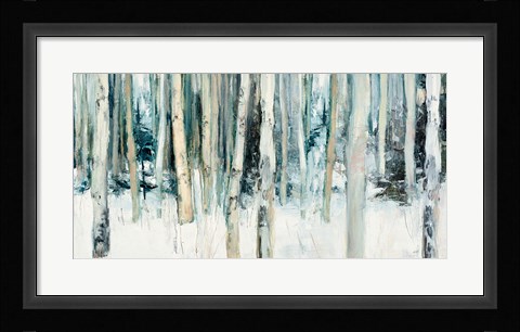 Framed Winter Woods III Print