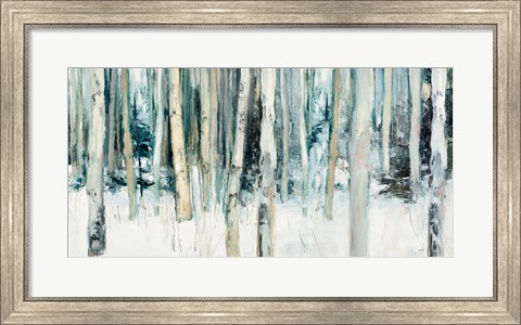Framed Winter Woods III Print