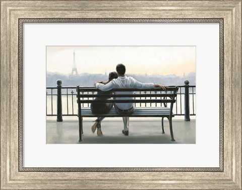 Framed Parisian Afternoon Print