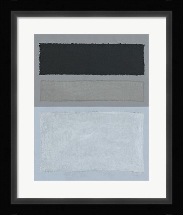 Framed Painted Weaving II FB Print