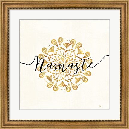 Framed Namaste I Print