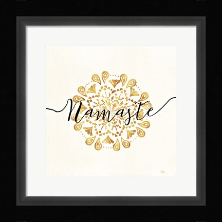 Framed Namaste I Print