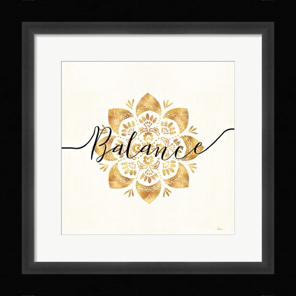 Framed Namaste IV Print