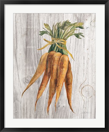 Framed Market Vegetables I Print