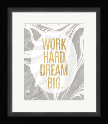 Framed Lets Go for the Gold II Print