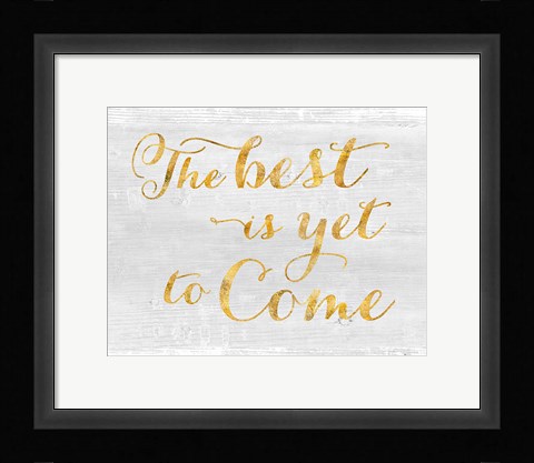 Framed Bliss II Print