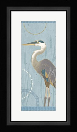 Framed By the Shore V Print