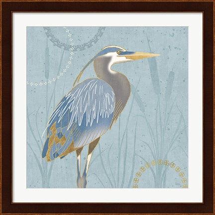 Framed By the Shore II Print