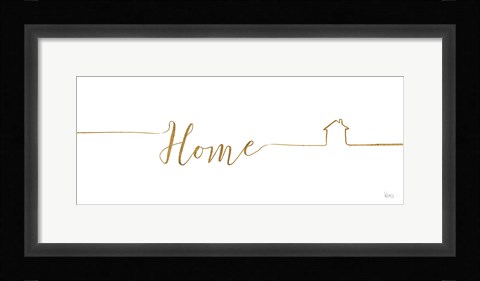 Framed Underlined Thoughts II Print