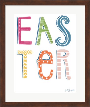Framed Easter II Print