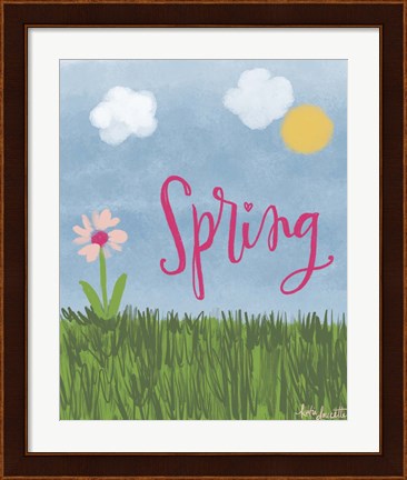Framed Spring Print