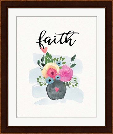 Framed Faith I Print