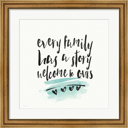 Framed Every Family Print