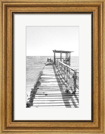 Framed Pier Print