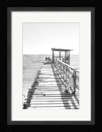 Framed Pier Print