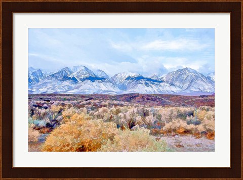 Framed High Desert Vista I Print