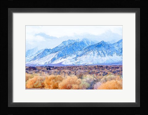 Framed High Desert Vista II Print