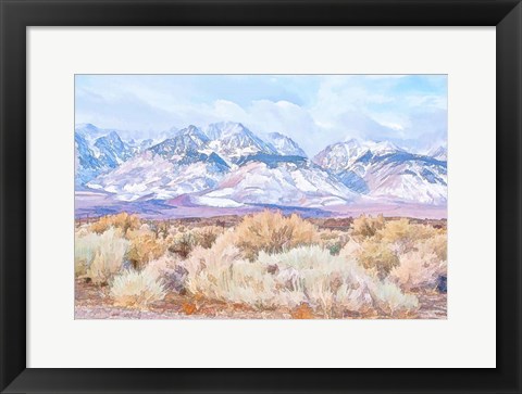 Framed High Desert Vista III Print