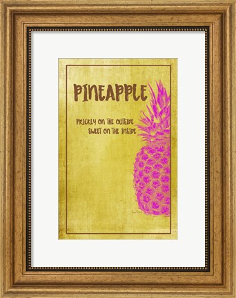 Framed Prickly &amp; Sweet Print