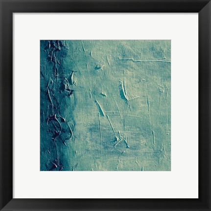 Framed Blue Mist Print