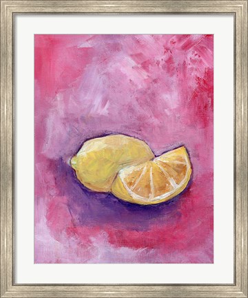 Framed Sour Lemons Print