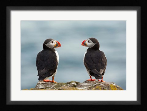 Framed I Love You - I Love You Too Print