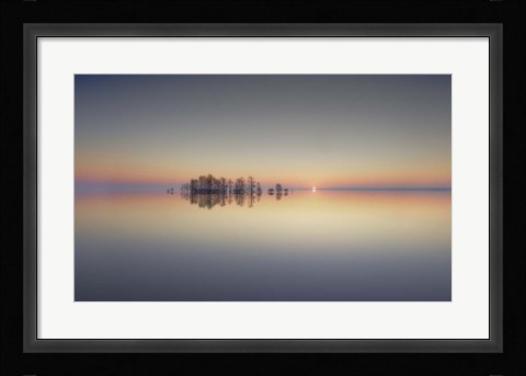 Framed Lake Mattamuskeet Memory Print