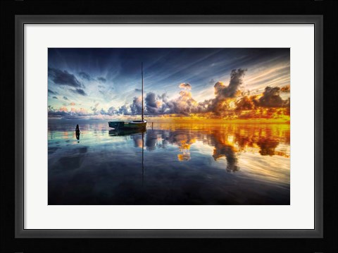 Framed Time For Reflection Print