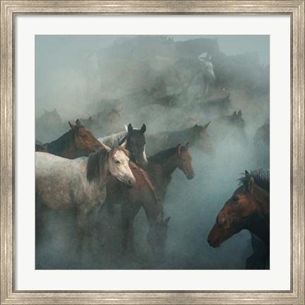 Framed Lost Horses Print