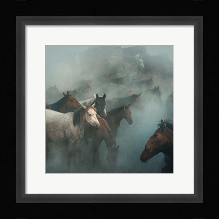 Framed Lost Horses Print