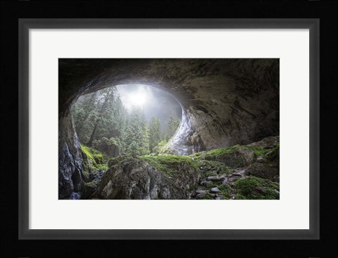 Framed Peek To Heaven Print