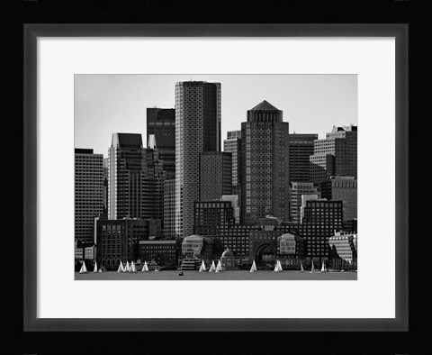 Framed Towers Print