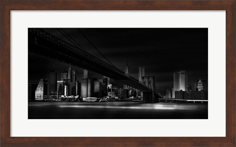 Framed Gotham City Print