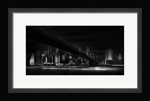 Framed Gotham City Print