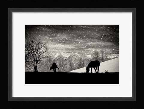 Framed It's Time To Go Print