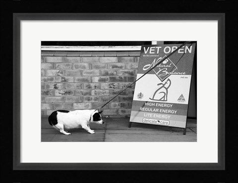 Framed No, No, Definitely NO! Print