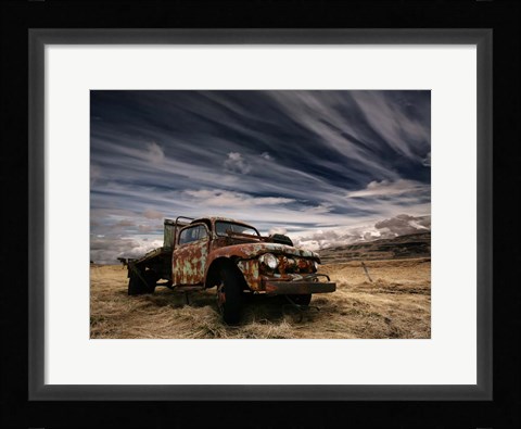 Framed Corrosion Print