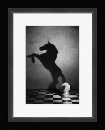 Framed Soul Of A Mustang Print