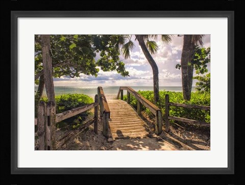 Framed Beach Access Print
