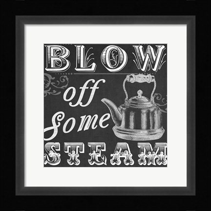 Framed Kitchen Sass I Print