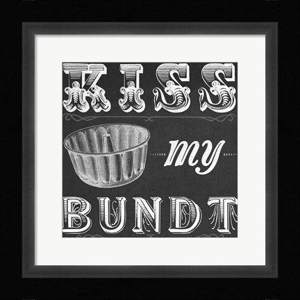 Framed Kitchen Sass II Print