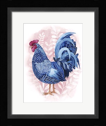 Framed Lyrical Crow II Print