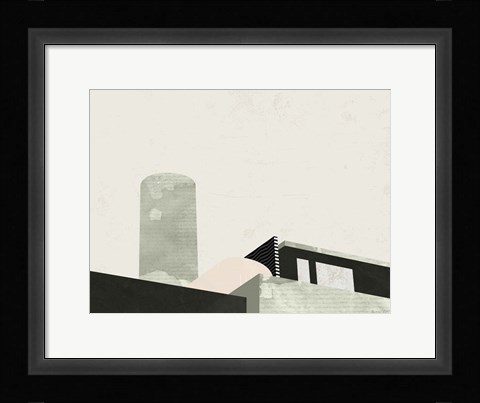 Framed Graphic New York II Print