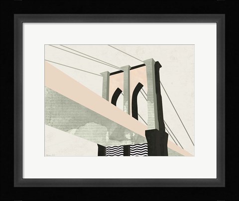 Framed Graphic New York IV Print