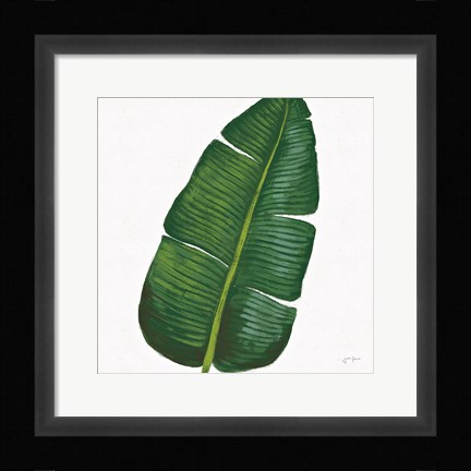 Framed Welcome to Paradise XV on White Print