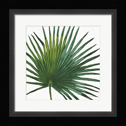 Framed Welcome to Paradise XVI on White Print