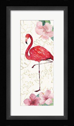 Framed Tropical Fun Bird VII Print
